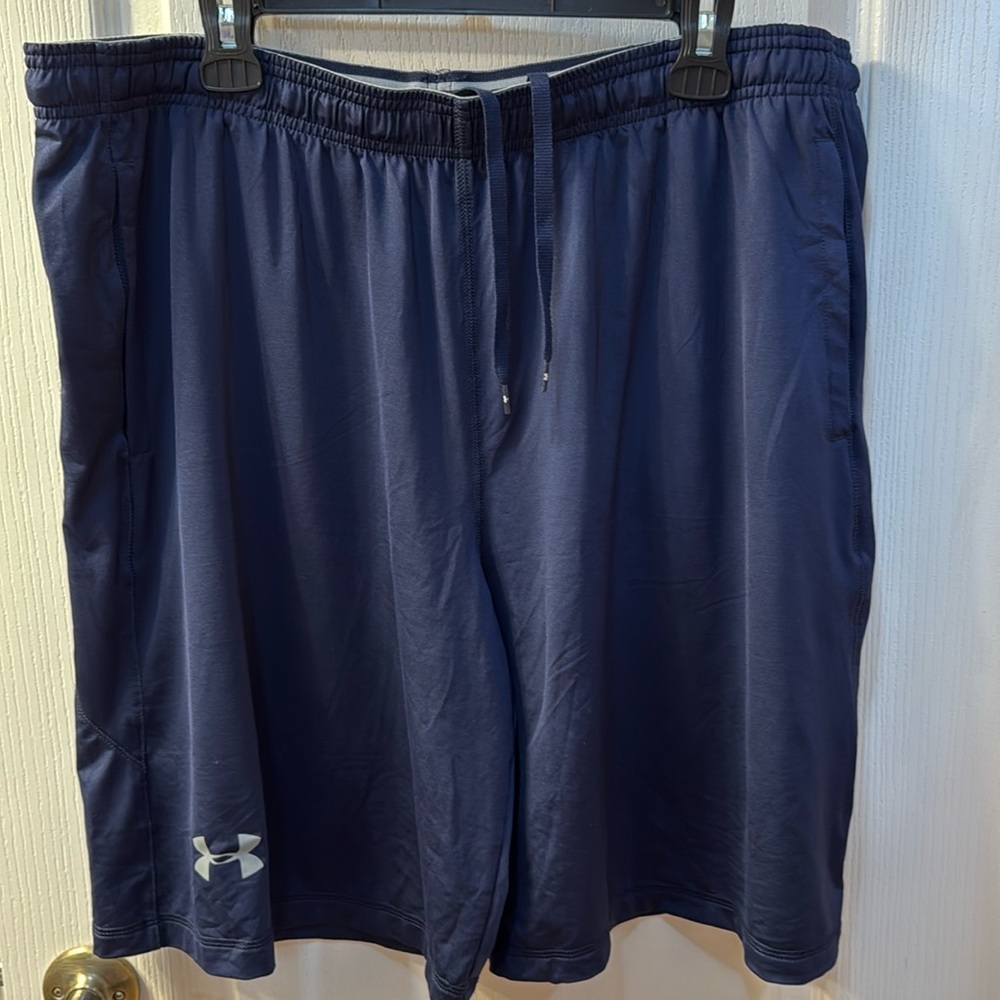 Men’s Under Armour Navy Blue Basketball Shorts